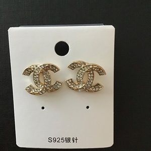 Letter C Earrings